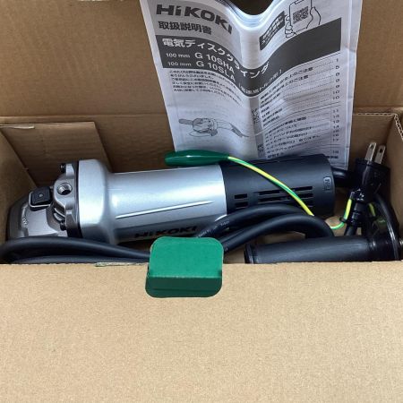 HiKOKI ハイコーキ ディスクグラインダー G10SHA シルバー 100mm