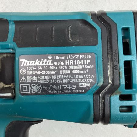 MAKITA マキタ ハンマドリル HR1841F ブルー ケース付