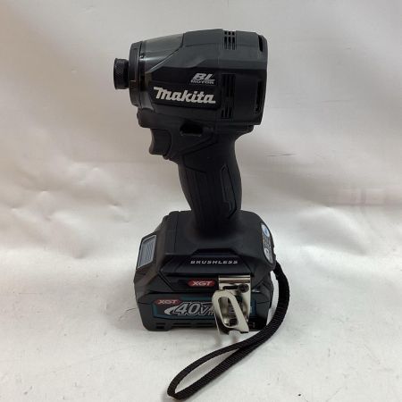 MAKITA マキタ インパクトドライバ TD005GRDXB ブラック 充電器・充電池2個・ケース付