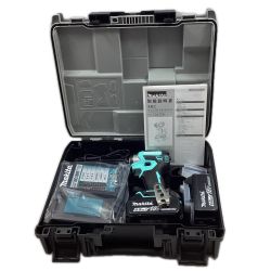 MAKITA マキタ インパクトドライバ TD173DGXTB ターコイズブルー 充電器・充電池2個・ケース付 Sランク