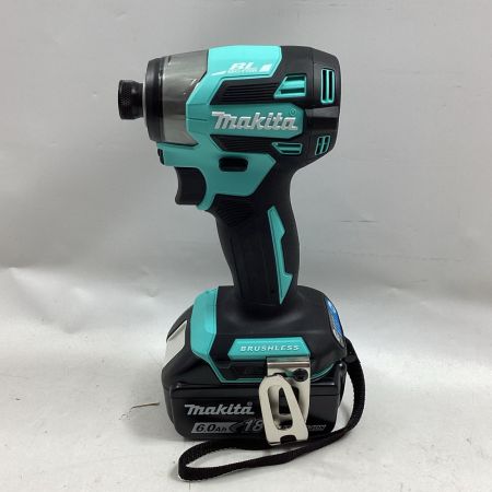MAKITA マキタ インパクトドライバ TD173DGXTB ターコイズブルー 充電器・充電池2個・ケース付