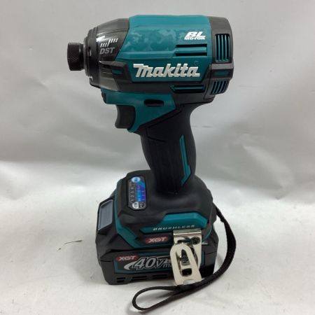 MAKITA マキタ インパクトドライバ TD002GRDX ブルー 充電器・充電池2個・ケース付