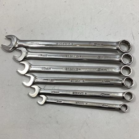 Snap-on スナップオン コンビネーションレンチ SOEXM8.10.11.12.13.15.16.17.18.19 10本セット