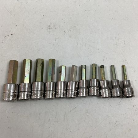 Snap-on スナップオン 六角ソケット 3/8 PAKTY236 11個セット