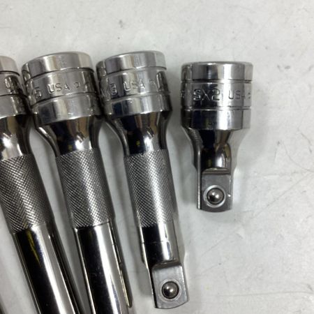 Snap-on スナップオン エクステンションバー 305ASX ケース付 5本セット