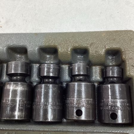 Snap-on スナップオン ユニバーサルソケットセット 207IPFM 7個セット 差込角: 3/8インチ