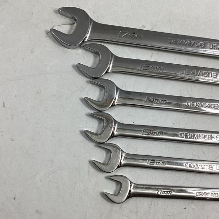 Snap-on スナップオン コンビネーションレンチ OEXM110B･120B･130B･140B･150B･170B 6本セット
