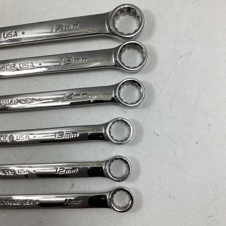 Snap-on スナップオン コンビネーションレンチ OEXM110B･120B･130B･140B･150B･170B 6本セット