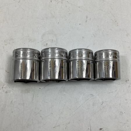 Snap-on スナップオン 3/8インチ ソケット  FSM211･221･241･251 4個セット