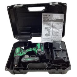 HiKOKI ハイコーキ ドライバドリル DS18DD グリーン 充電器・充電池2個・ケース付 Bランク