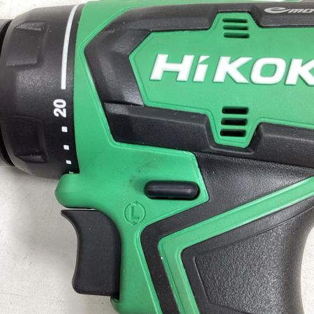 HiKOKI ハイコーキ ドライバドリル DS18DD グリーン 充電器・充電池2個・ケース付