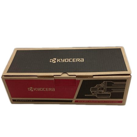 KYOCERA キョウセラ ディスクグラインダー AG1061 ブラック 100ｍｍ