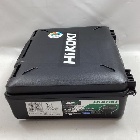 HiKOKI ハイコーキ インパクトドライバ WH36DC ブラック 充電器・充電池2個・ケース付 36v