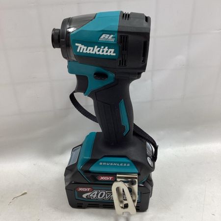 MAKITA マキタ インパクトドライバ TD005GRDX ブルー 充電器・充電池2個・ケース付 