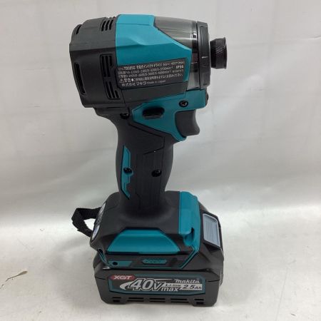 MAKITA マキタ インパクトドライバ TD005GRDX ブルー 充電器・充電池2個・ケース付 