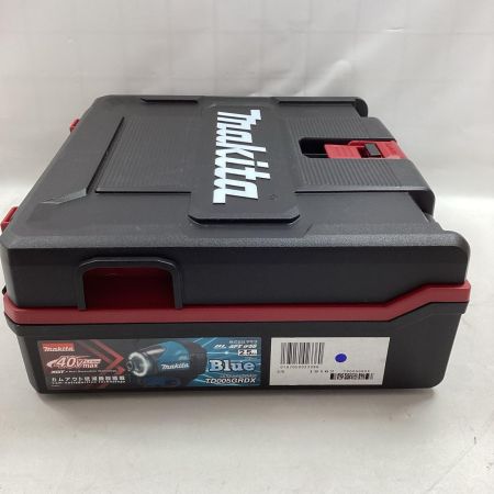 MAKITA マキタ インパクトドライバ TD005GRDX ブルー 充電器・充電池2個・ケース付 