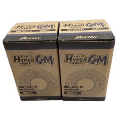レヂトン 砥石 レヂトン ハイパーGM ﾊｲﾊﾟｰGM 105X4.5X15 #36 25枚入 2個セット Sランク