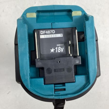 MAKITA マキタ ドライバドリル DF487D ブルー 本体のみ コードレス式 18v