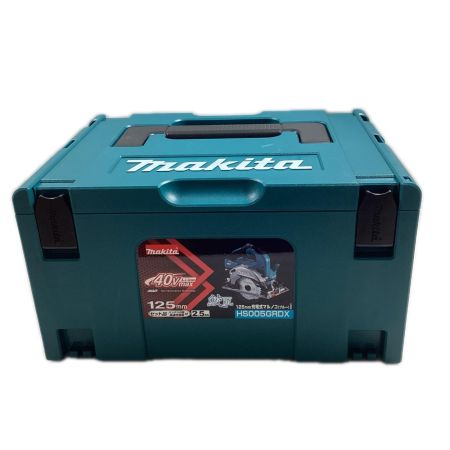 MAKITA マキタ 丸のこ HS005GRDX ブルー 充電器・充電池2個・ケース付