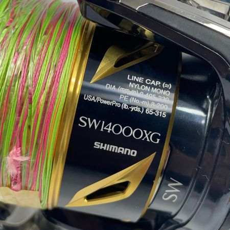 SHIMANO シマノ 19ステラSW 14000XG 03968 純正ハンドル付