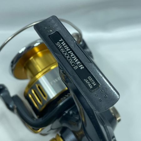 SHIMANO シマノ スピニングリール 16ツインパワーSW6000XG-B 03734 本体のみ