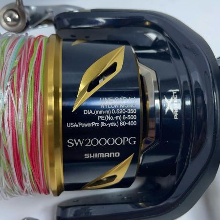 SHIMANO シマノ スピニングリール 20ステラ SW20000PG 04081 007871