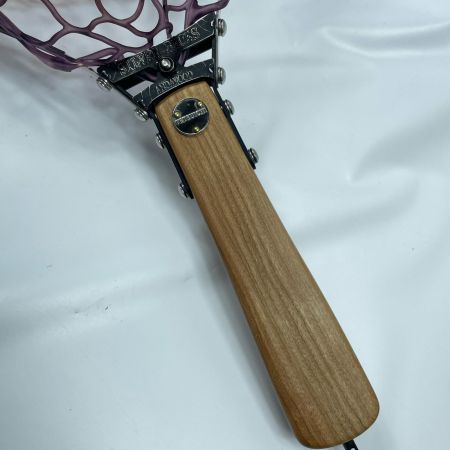 鐵市 ランディングネット ANDAWOOD 13LABELホルスター シルバーマスク付