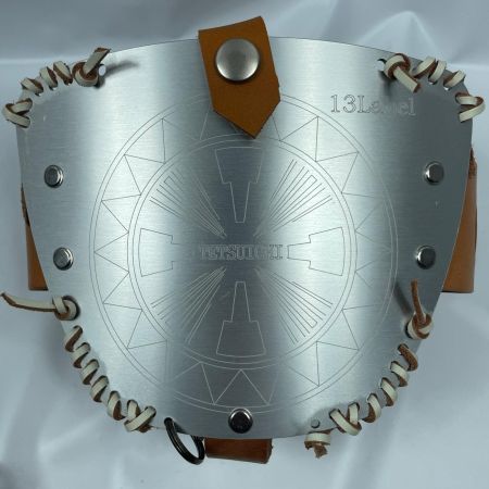 鐵市 ランディングネット ANDAWOOD 13LABELホルスター シルバーマスク付