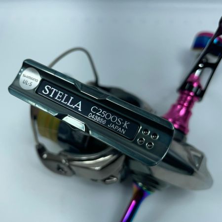 SHIMANO シマノ スピニングリール 22ステラC2500S 043856 ハイテンハンドル装着