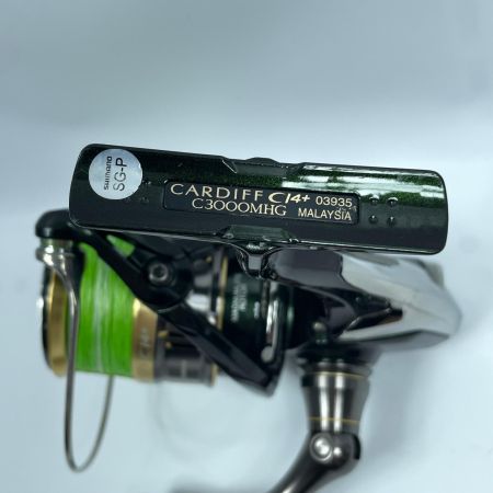 SHIMANO シマノ スピニングリール 18カーディフCI4+ C3000MHG 03935 本体のみ