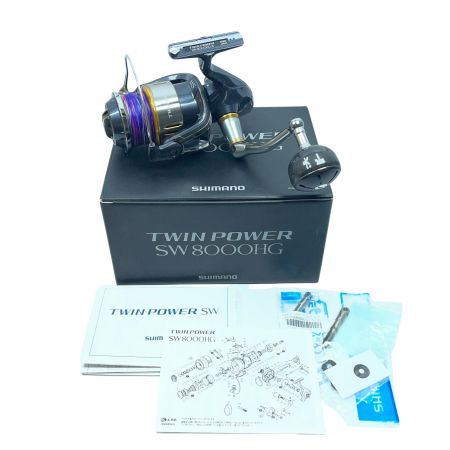 SHIMANO シマノ スピニングリール 15ツインパワーSW 8000HG 03320