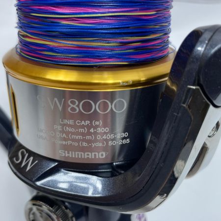 SHIMANO シマノ スピニングリール 15ツインパワーSW 8000HG 03320