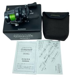 SHIMANO シマノ ベイトリール 24カルカッタコンクエスト シャローエディション 30HG 046734 Aランク