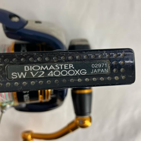 SHIMANO シマノ スピニングリール SHIMANO 02971 バイオマスター SW V2 4000XG キズ有 02971