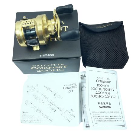 SHIMANO シマノ ベイトリール 21カルカッタコンクエスト200HG 04238