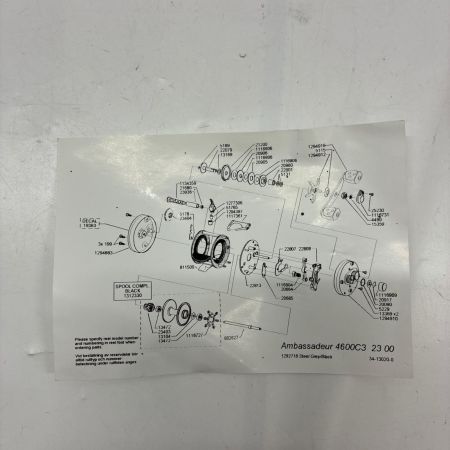 Abu Garcia アブガルシア ベイトリール アンバサダー4600C3