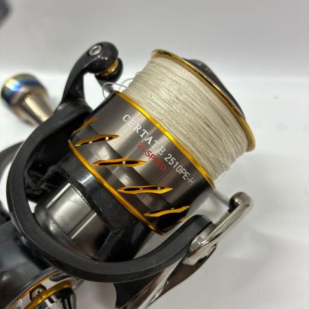 DAIWA ダイワ スピニングリール 13セルテート 2510PE-H 別ハンドル・スプール付 00056154