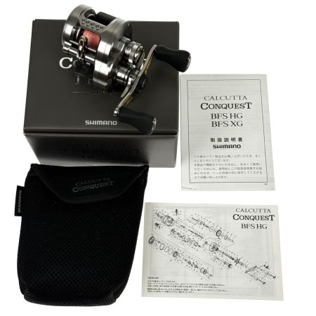 SHIMANO シマノ 23 カルカッタコンクエスト BFS XG 左ハンドル 045713