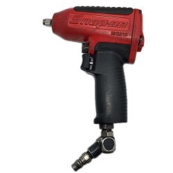 Snap-on スナップオン  エアインパクトドライバ MAC TOOL ユニバーサルスイベルアダプター付 MG325 レッド Cランク