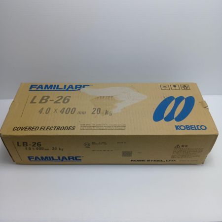 AMILIARC/KOBELCO LB-26 4.0×400mm 20kg 未使用