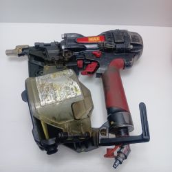 MAX マックス エア釘打ち 程度C ケース付 HN-65Z1 レッド Cランク