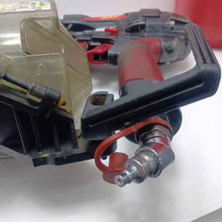 MAX マックス エア釘打ち 程度C ケース付 HN-65Z1 レッド