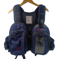 mazume マズメ 釣り服飾 フィッシングベスト mazume ネイビー RED MOON ネイビー Cランク