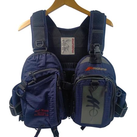 mazume マズメ 釣り服飾 フィッシングベスト mazume ネイビー RED MOON ネイビー