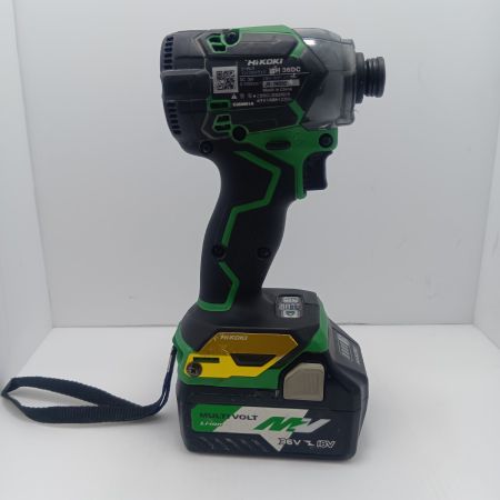 HiKOKI ハイコーキ インパクトドライバ WH36DC グリーン