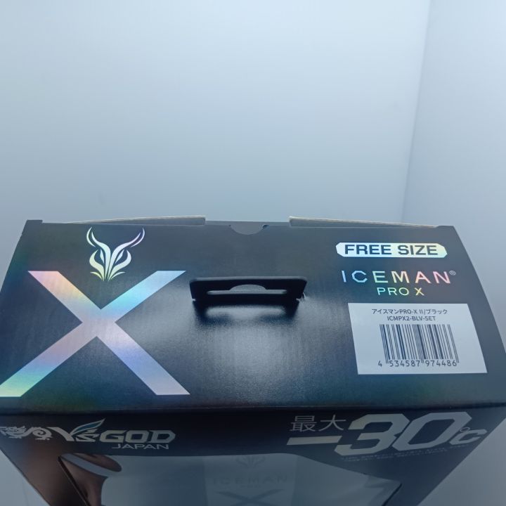 未使用品(S) 付属品完備 ｱｲｽﾏﾝ ICMPX2-BLV-SET ブラック - 中古工具 