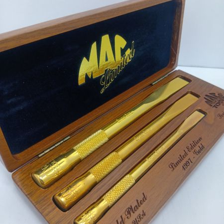 MAC TOOLS マック たがね 未使用品(S) ケース付 2366 1997年製24Kメッキ限定モデル