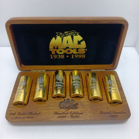 MAC TOOLS マック  ソケットセット 0297 1999年製24Kメッキ