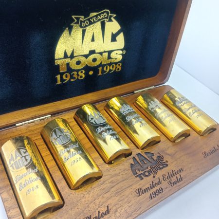 MAC TOOLS マック  ソケットセット 0297 1999年製24Kメッキ