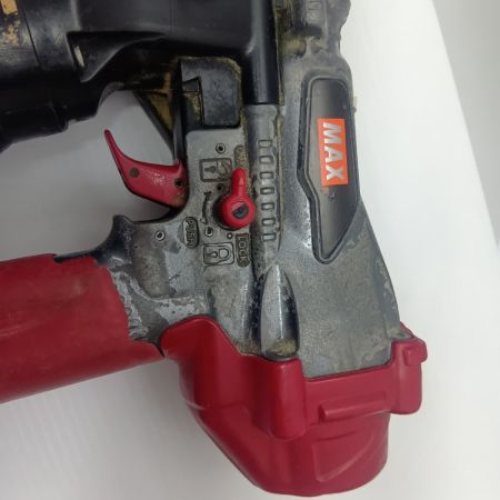 MAX マックス エアネイラ 高圧ねじ打ち機  HV-R32G1 レッド